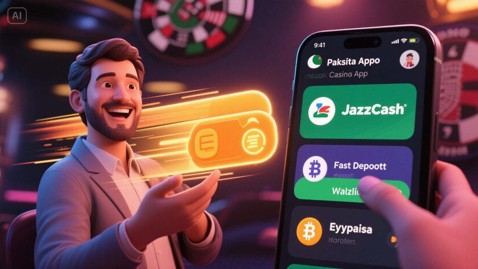Aerobet CasinoDeposit once and enjoy 200% instantly! Pakistani players can recharge through JazzCash or Easypaisa, play top casino titles, and withdraw safely.
